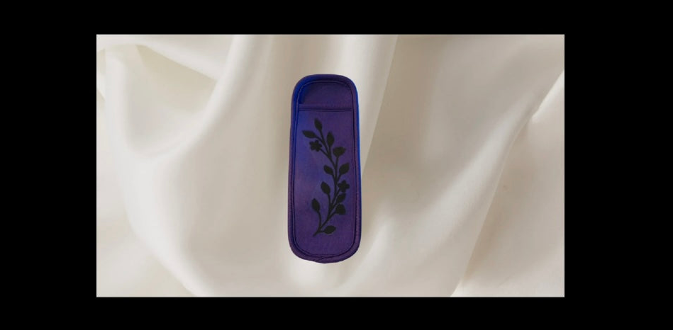 Floral Vine Icy Pole Holder