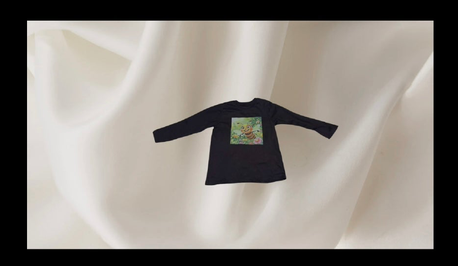 Bee Graphic Long Sleeve