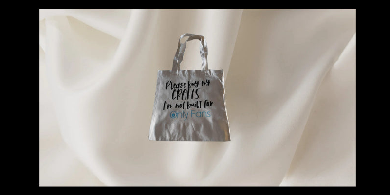 “Please Buy My Crafts” Tote Bag